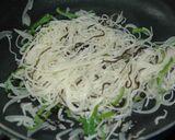 塩昆布でそうめんチャンプルー作り方3写真