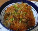 *あさりと春雨の野菜ジュース炒め煮*作り方4写真