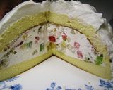 サッカーボールケーキ作り方12写真
