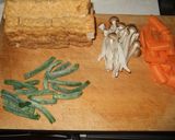 厚揚げとひき肉の炒め物作り方1写真