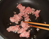 厚揚げとひき肉の炒め物作り方3写真