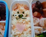 キャラ弁　　スージーズー作り方1写真
