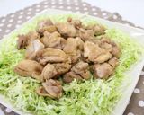 たっぷりキャベツに鶏肉のせました♪作り方10写真
