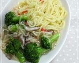 10分で旨味！ブロッコリーのあんかけ麺作り方7写真