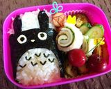 簡単キャラ弁✿トトロ作り方4写真