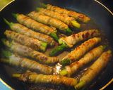やわらか♪アスパラの豚肉巻き作り方9写真