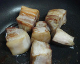 ほっこりカフェ　圧力鍋で簡単　豚の角煮作り方2写真