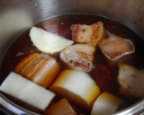 ほっこりカフェ　圧力鍋で簡単　豚の角煮作り方3写真