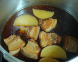 ほっこりカフェ　圧力鍋で簡単　豚の角煮作り方4写真