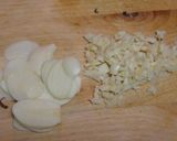 ほっこりカフェ　ニンニクトマトのパスタ　作り方2写真