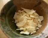 チップスで味付け＊帆立とアスパラバター＊作り方2写真