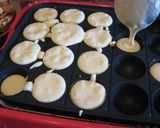たこ焼き器で♪ふわころぼぅるホットケーキ作り方3写真