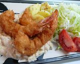 大きなおいしいエビフライ作り方8写真