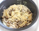 後のせ焼き鮭☆炊き込みご飯♪作り方8写真
