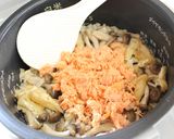 後のせ焼き鮭☆炊き込みご飯♪作り方9写真