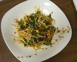 美味しい！ラー油で簡単もやし炒め作り方4写真
