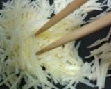 じゃがいもときぬさやの塩きんぴら作り方3写真