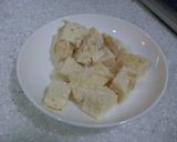 豆腐と鶏ひき肉のレンジ蒸し作り方6写真
