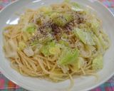 フライパンひとつで☆たらこパスタ作り方7写真