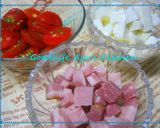 モッツァレラでTomato炊き込みピラフ作り方1写真
