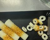 簡単☆ブロッコリーとちくわの和風サラダ作り方1写真