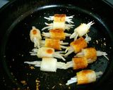 次男考案＊竹輪のもやし詰め炒め＊作り方3写真