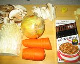 大豆♡きのこカレー 대두♡버섯카레作り方2写真