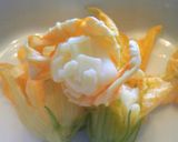 ズッキーニ＆プッチーニの花のフライ作り方1写真