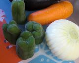 野菜たっぷりミートソース作り方1写真