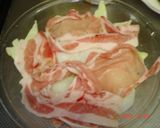 レンジ蒸し豚作り方3写真
