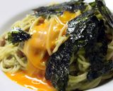 濃厚クリーミー。私のアボカド納豆パスタ作り方7写真
