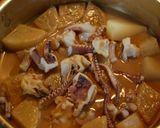 イカの腑煮（味噌味★）作り方6写真