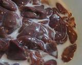 鶏肝の生姜煮作り方1写真