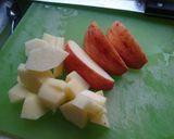 りんごたっぷりおいしいケーキ♪作り方1写真