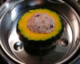 かぼちゃの鳥肉詰め～トロトロあんかけ作り方3写真
