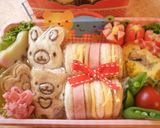 まるーいサンドイッチ　※キャラ弁作り方3写真