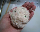 鶏つくねの温卵のせ♪作り方4写真