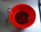 鶏つくねの温卵のせ♪作り方7写真