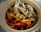 野菜たっぷり*土鍋でトロトロそうめんとじ作り方1写真