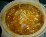 野菜たっぷり*土鍋でトロトロそうめんとじ作り方3写真