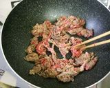 葱たっぷり台湾定番料理★葱と牛肉の炒め物作り方2写真