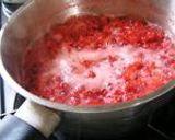 ゆすらうめ（山桜桃）のコンフィチュール作り方5写真