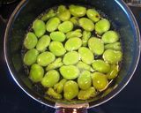 ガーリックカレー味の茹でそら豆作り方2写真