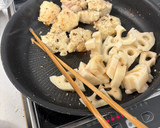 鶏とかぼちゃと蓮根の味噌炒め作り方7写真