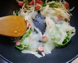 もちもち煮込みナポリタン作り方3写真