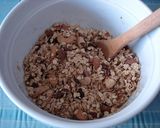 朝食にぴったり！甘さ控えめグラノラ作り方4写真