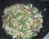 簡単に出来る!和風だしの焼きうどん♪作り方3写真