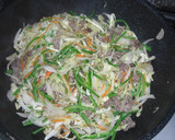 簡単に出来る！和風だしの焼きうどん♪作り方3写真