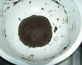 ブラックメロンパン作り方5写真