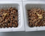 納豆サラダ(日曜の朝ごはん）作り方1写真